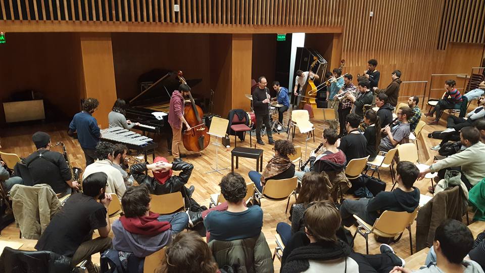 Rehearsal at Residency